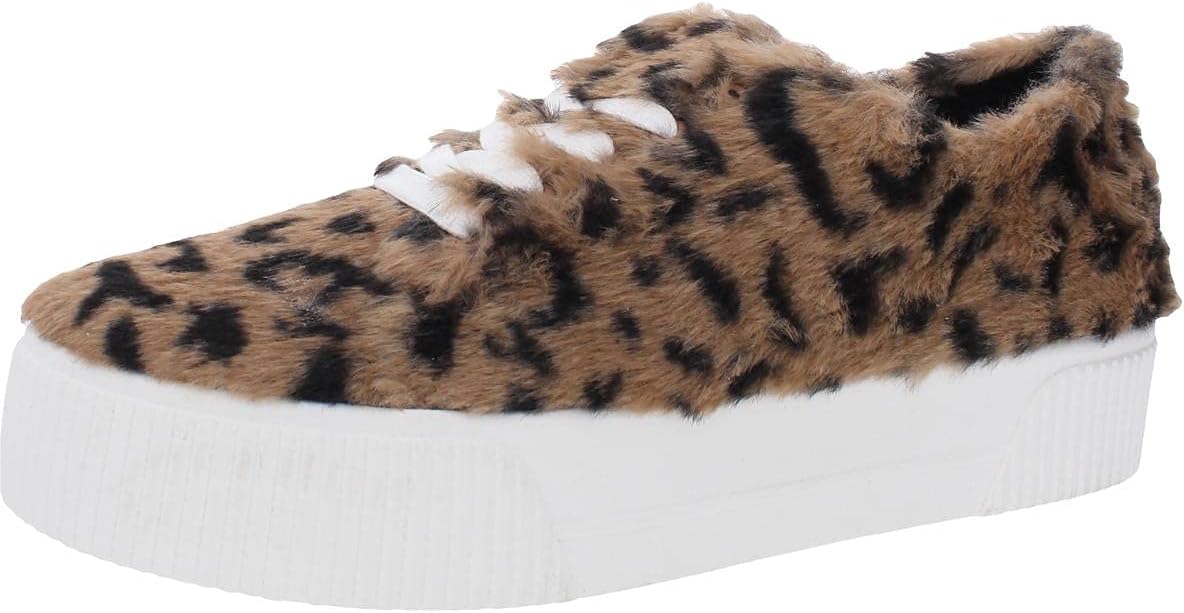 Jessica Simpson Women's Edda Sneaker, Natural Leopard Print, 9.5