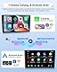 2G+64G CAMECHO Android 13 Autoradio mit Navi für Suzuki Splash Ritz/Opel Agila B 2004-2014,Doppel Din Radio mit 9 Zoll Bildschirm,Carplay Android Auto Mirror Link RDS FM WiFi Bluetooth+Rückfahrkamera