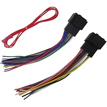 Improved Car Stereo Radio Wiring Harness Adapter Replacement Compatible with 2007-2010 Chevrolet Cobalt Aftermarket