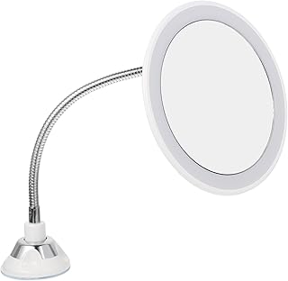 Espejo de maquillaje portátil con aumento de ...