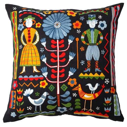 Throw Pillow Cover Multicolor 50x50 cm m40614403 TRATTKAKTUS