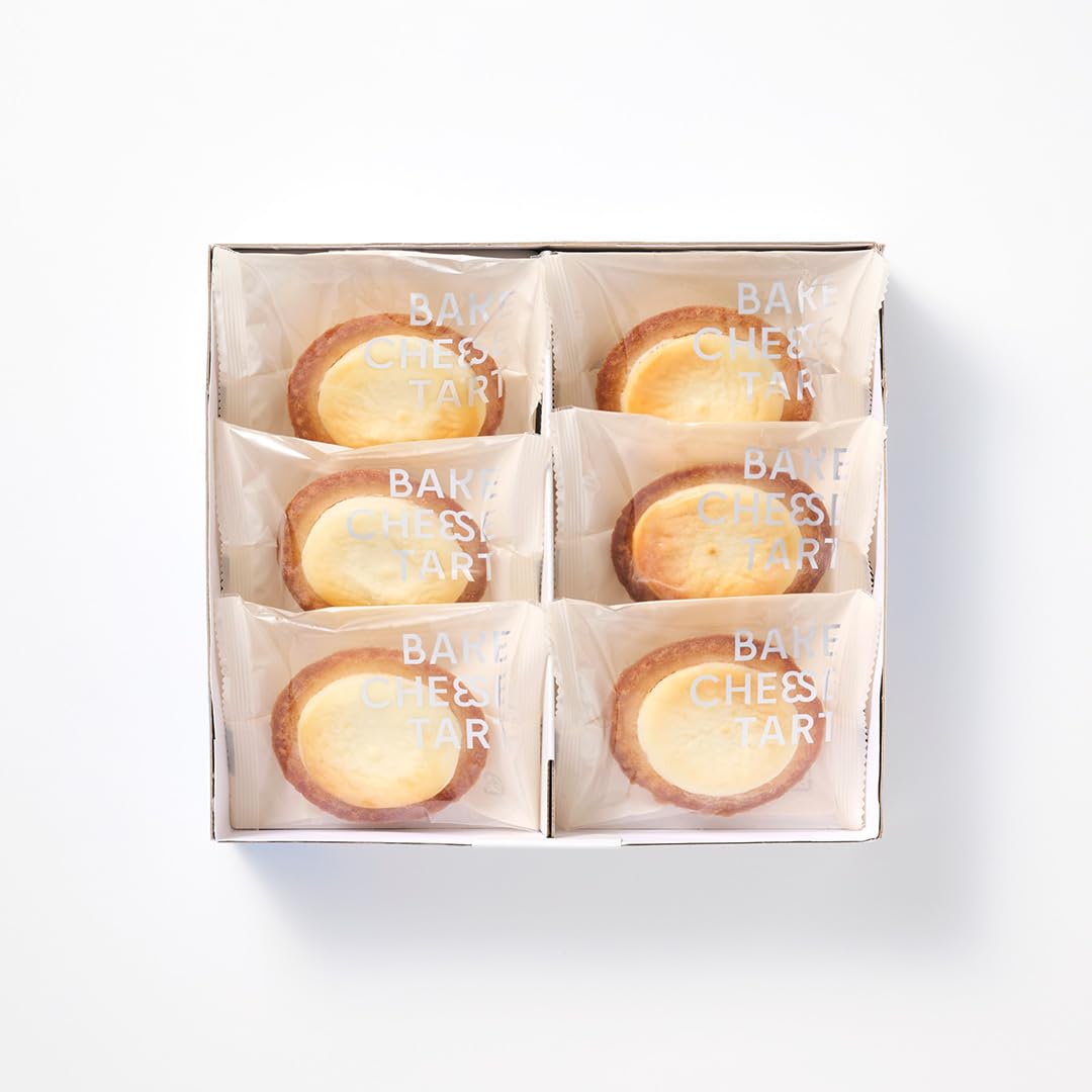Amazon.co.jp: 【公式】BAKE CHEESE TART (オリジナルチーズタルト 6個