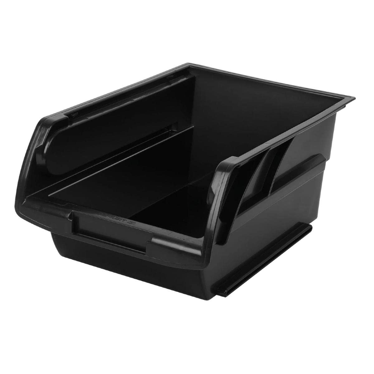 Truper 10891 / GAV-4 - Black, Stackable Storage Bin
