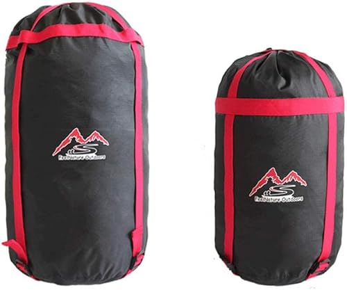 Miniatura 1 de Wejjue Juego de 2 piezas de tamaño M y L de 24 L + 40 L, saco de compresión impermeable, saco de dormir, saco de almacenamiento para camping,