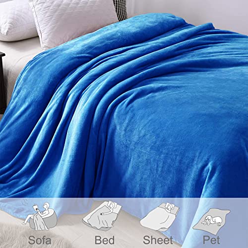 Exclusivo Mezcla Fleece Blanket Double Size for Bed Super Soft and Warm, All Season Use, Cozy, Plush, Lightweight, 230x168 CM - Image 4
