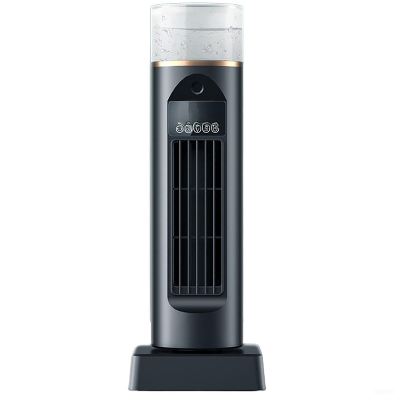 CNANRNANC Usb Bladeless Tower Fan With Remote, Quiet Cooling Mist Humidifier With 6 Speeds And 120 Degree Oscillation For Home Office Bedroom Summer Use(2)