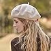 Gajaous Classic Wool Berets for Women,Stylish French Beret Hats for Women Girls Lady,Solid Color Painters Hat with Specially Designed Small Golden Label