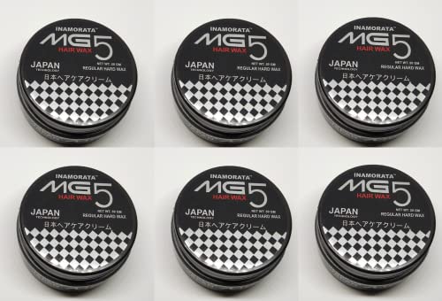 Image of INAMORATA MG5 HAIR STYLING WAX, HAIR WAX, HAIR GEL, HAIR STYLING CREAM, MG5 HAIR WAX FOR MEN AND WOMEN, PACK OF 6