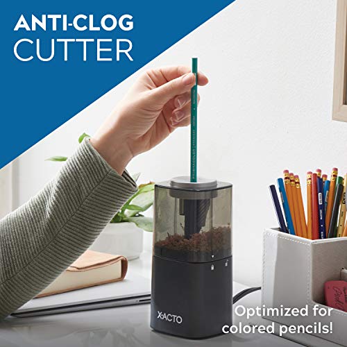 X-Acto® Powerhouse® Electric Pencil Sharpener, Black #TOP3