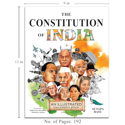 Image of The Constitution Of India - An Illustrated Children'S Book
