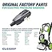 ELEGRP G1215PA Auto Reset GFCI Replacement Plug Assembly 15 Amp 3 Wires 3-Prongs NEMA 5-15P Grounding for Power Pressure Washer, Pool Pump and More, UL Listed (1 Pack, Black)