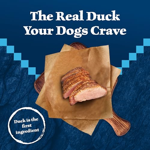Blue Buffalo Wilderness Trail Treats High Protein Grain Free Dog Biscuits Crunchy Dog Treats, Duck Recipe, 24-oz Bag - Thumbnail 3