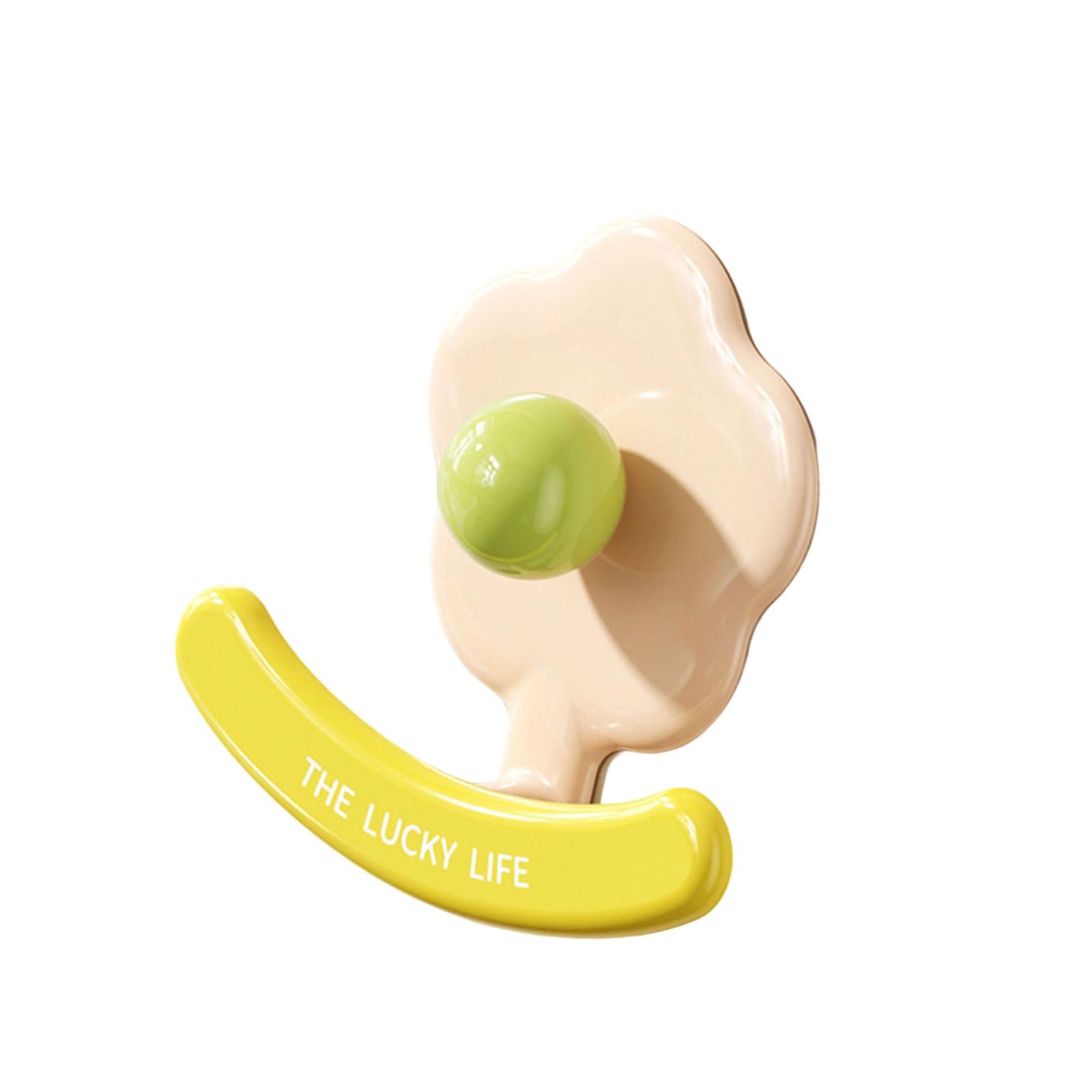 Woedpez A Stylish Bathroom Flower Hook With Strong Dhesive Without Drilling Needed Waterproof Ccessory For Wet Environment Wall Hook