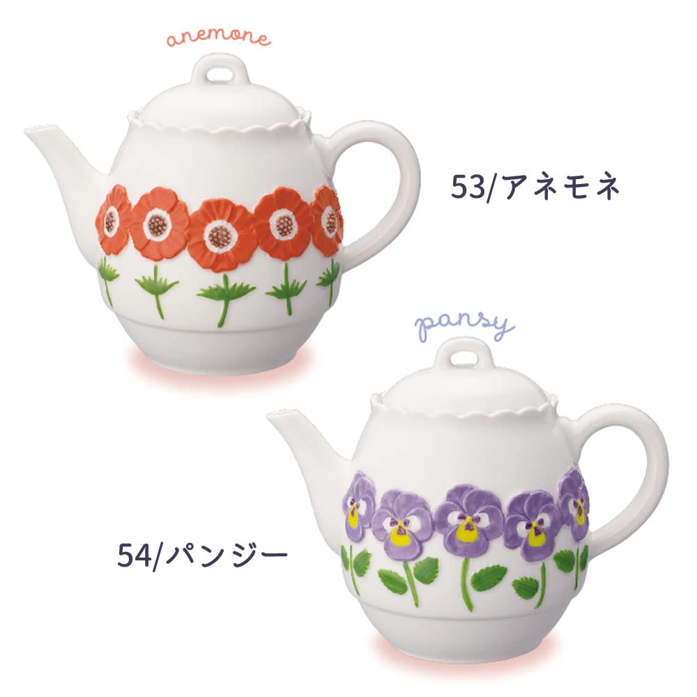 Amazon.co.jp: デコレ(Decole) お花ティーポット パンジー MG-62254 