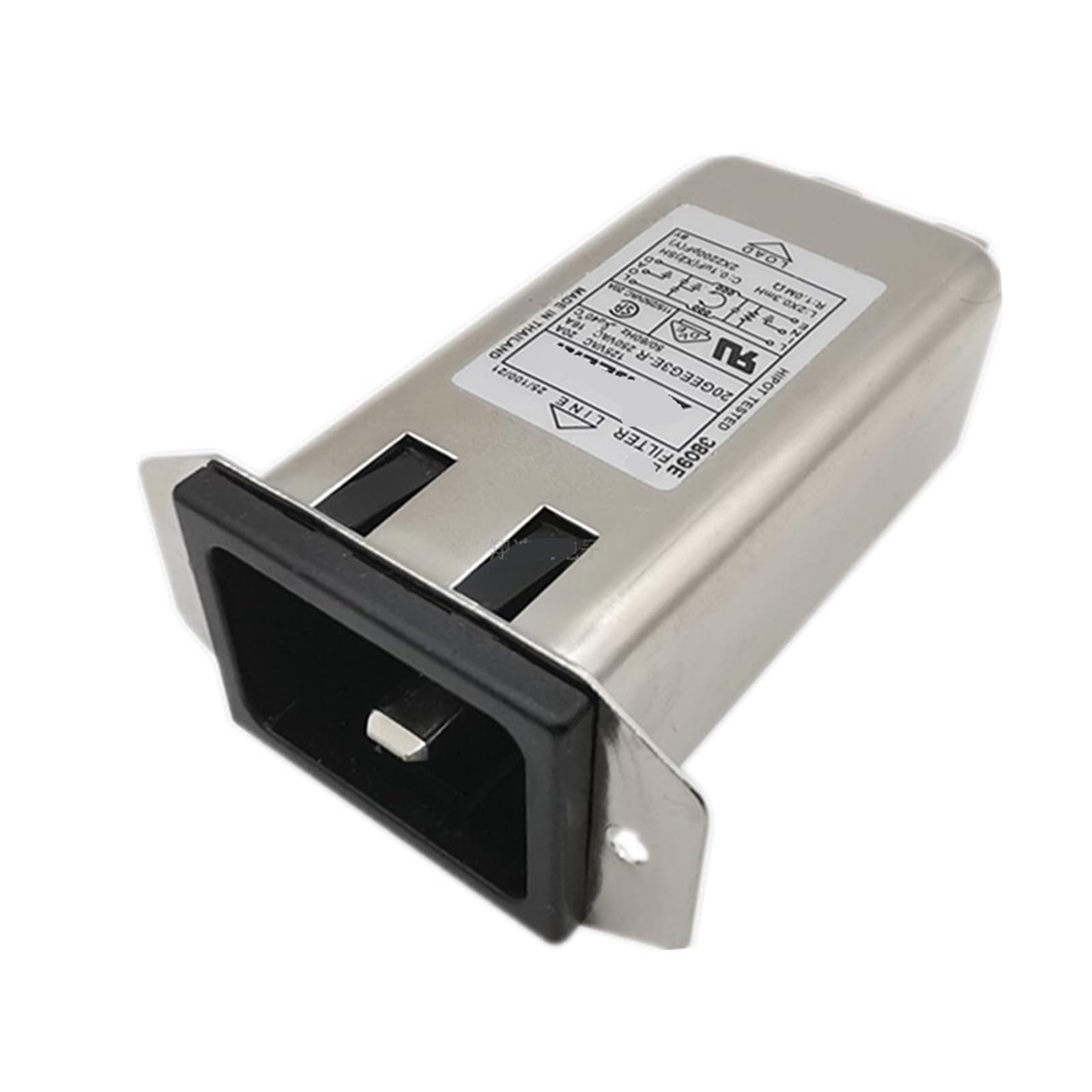 Filtro de Potencia 20GEEG3E-R Filtro de Toma monofásica de 20 A 20GENG3E-R(20GEEG3E-R 20A)