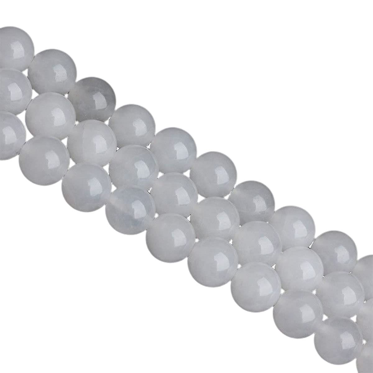 jin yu jia yuan chalcedony round beads two chalcedony bracelets (20cm) can get 40cm chalcedony necklace