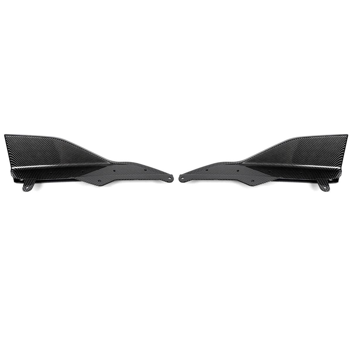 Side Skirt For BMW 2 Series G42 220i 230i For M240i Coupe 2022-2024 Pair Gloss Black Side Skirts Style Extension Lip Bodykits(Carbon Look)