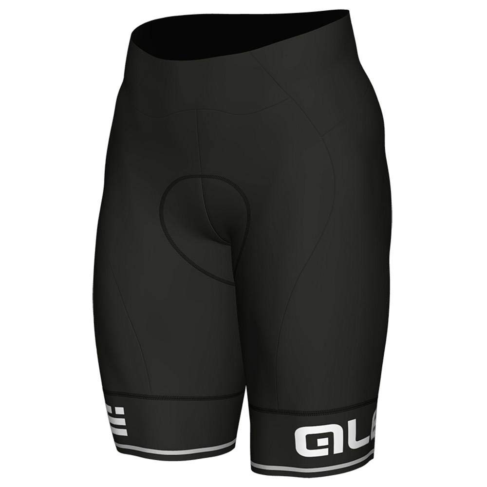 Alé Cycling ALE' Mens Pragma Corsa Shorts, Black/White, XXL EU