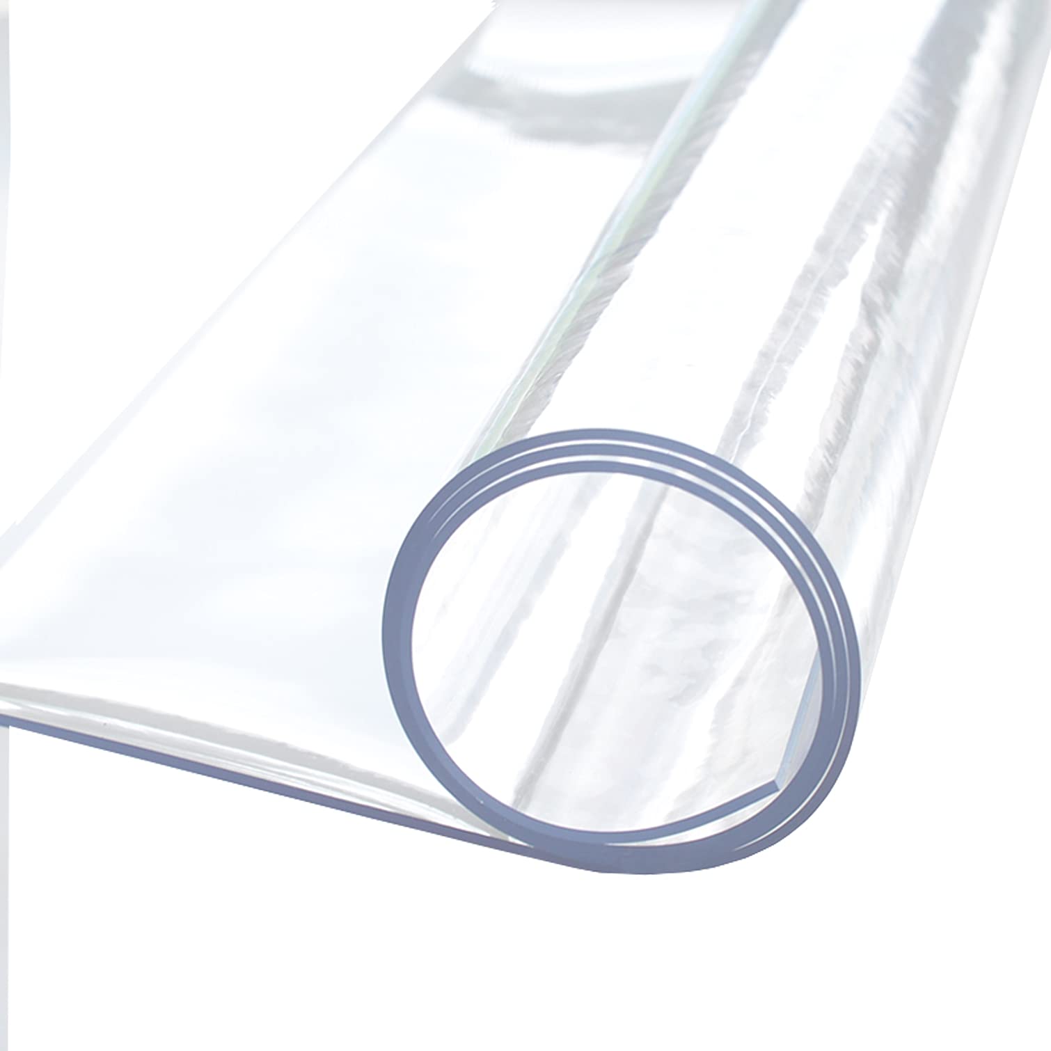 Tappetino trasparente per sedie per pavimenti in legno duro, protezione in plastica trasparente, tappetino in PVC per ingresso, camera da letto, ufficio, sedia girevole per pavimenti in legno,