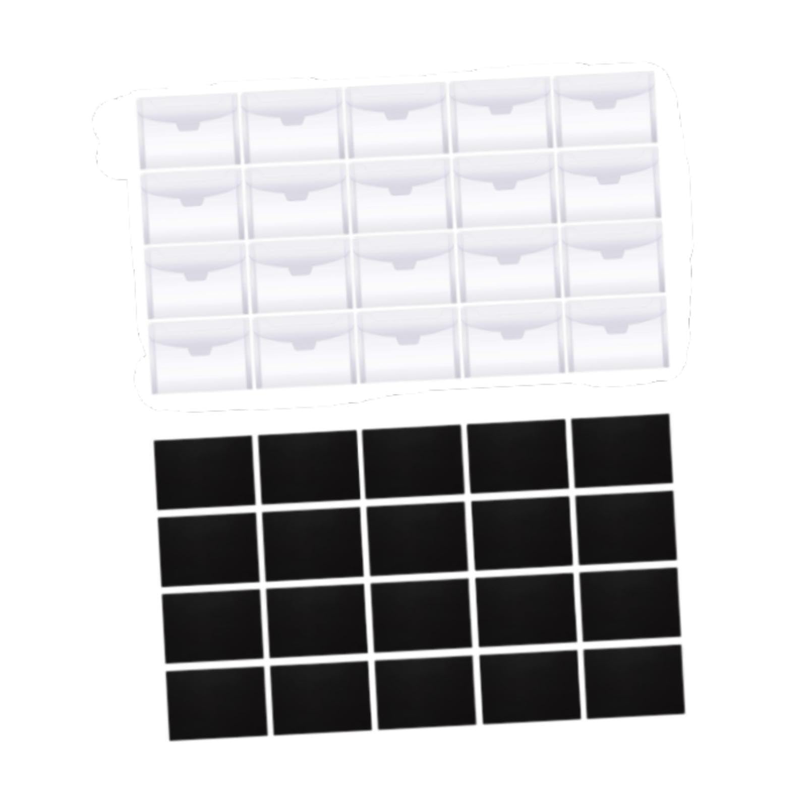 PUXZYAX High Transparencies Magnetic Pad for Professional Display of Materials Cafe Decoration. Must-Have for Craft Kits Storage Bag and Magnetic Mats High