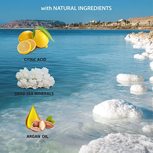 Dead Sea Collection Argan Body Wash For Women And Men - Pack Of 2 (67.6 Fl. Oz) - Cleanses And Moisturizes Skin - With Natural Minerals And Vitamins Nourishing Skin #TOP4