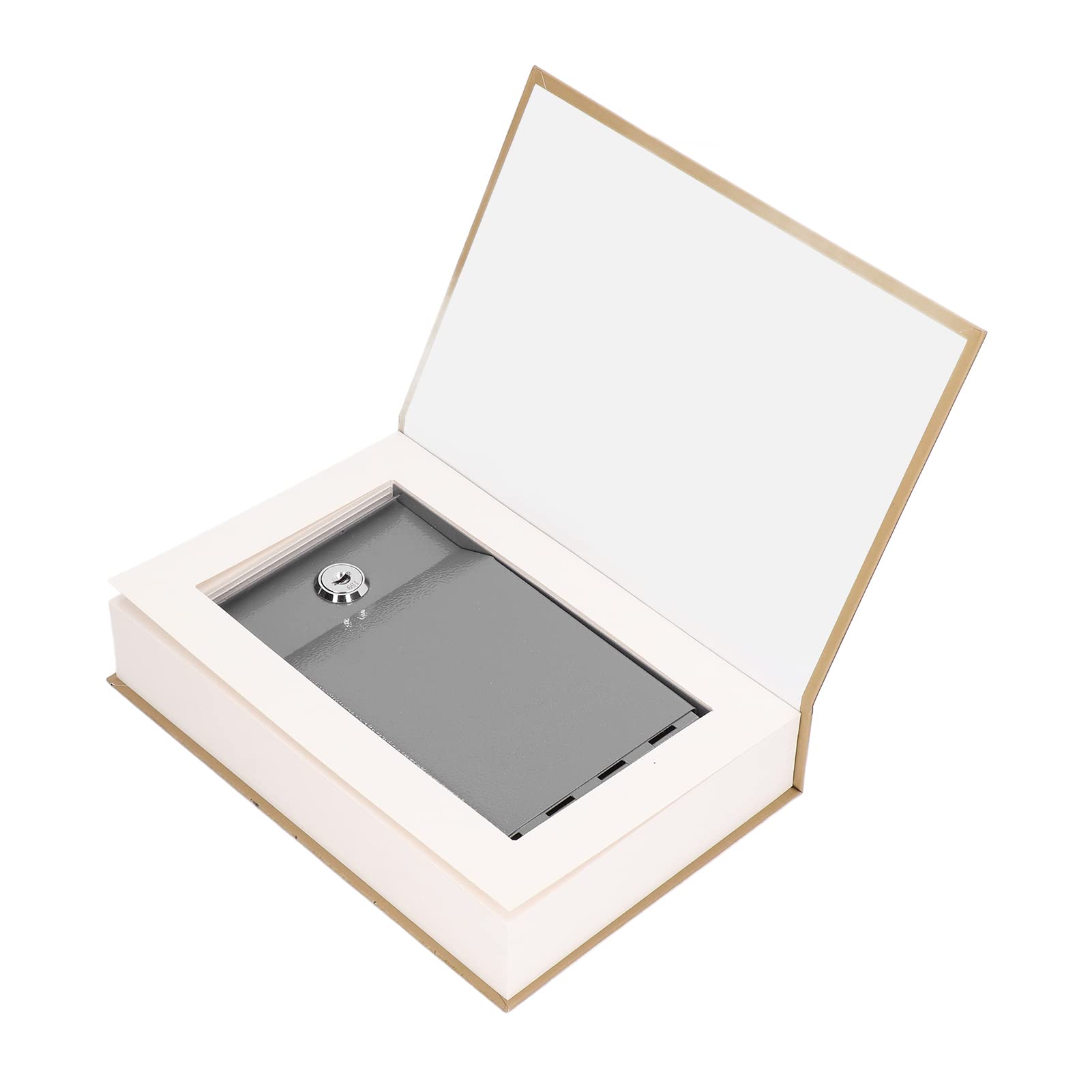 Storabox Seguro y Resistente con Llave, Oculta Objetos de Valor, Joyas, Efectivo, Tarjetas para Viajes a casa