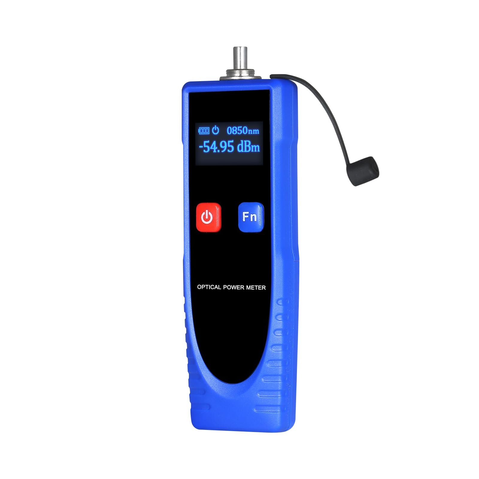 Portable Fiber Optic Cable Tester with FC Converter for FC/SC/ST, OPM Optical Power Meter Digital Power Factor Meter, -706dBm with 6 Optic Wave Length-image-41