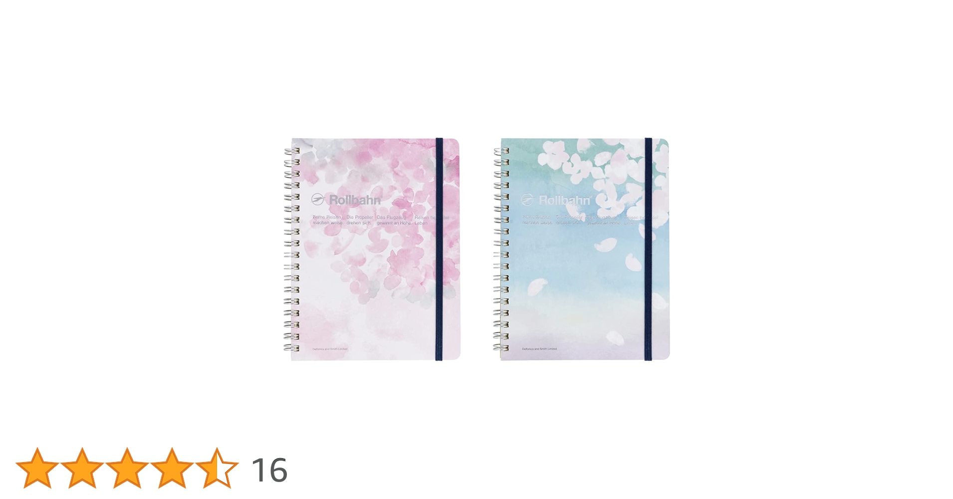 Rollbahn ポケット付きメモ L 桜　直営店チェリーブロッサム　3冊セット アウトレット ストアキッチン・日用品・その他 - 【3冊セット