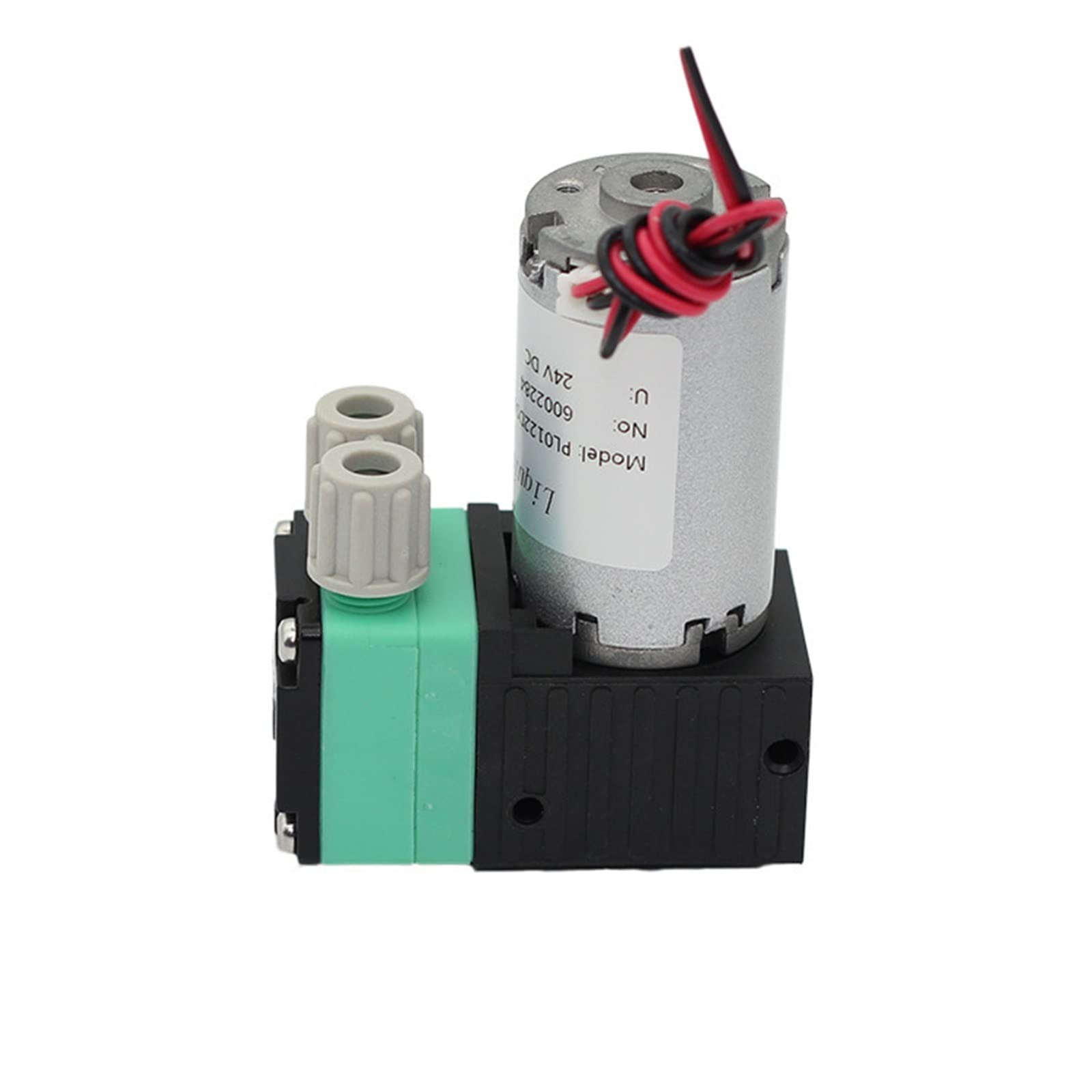 Selbstansaugende Membran-Wasserpumpe Mikromembranpumpe Keramikpumpensystem Umwälzgas-Flüssigmischpumpe Flüssigkeitsproben (Größe: PTFE hinzufügen FPM)