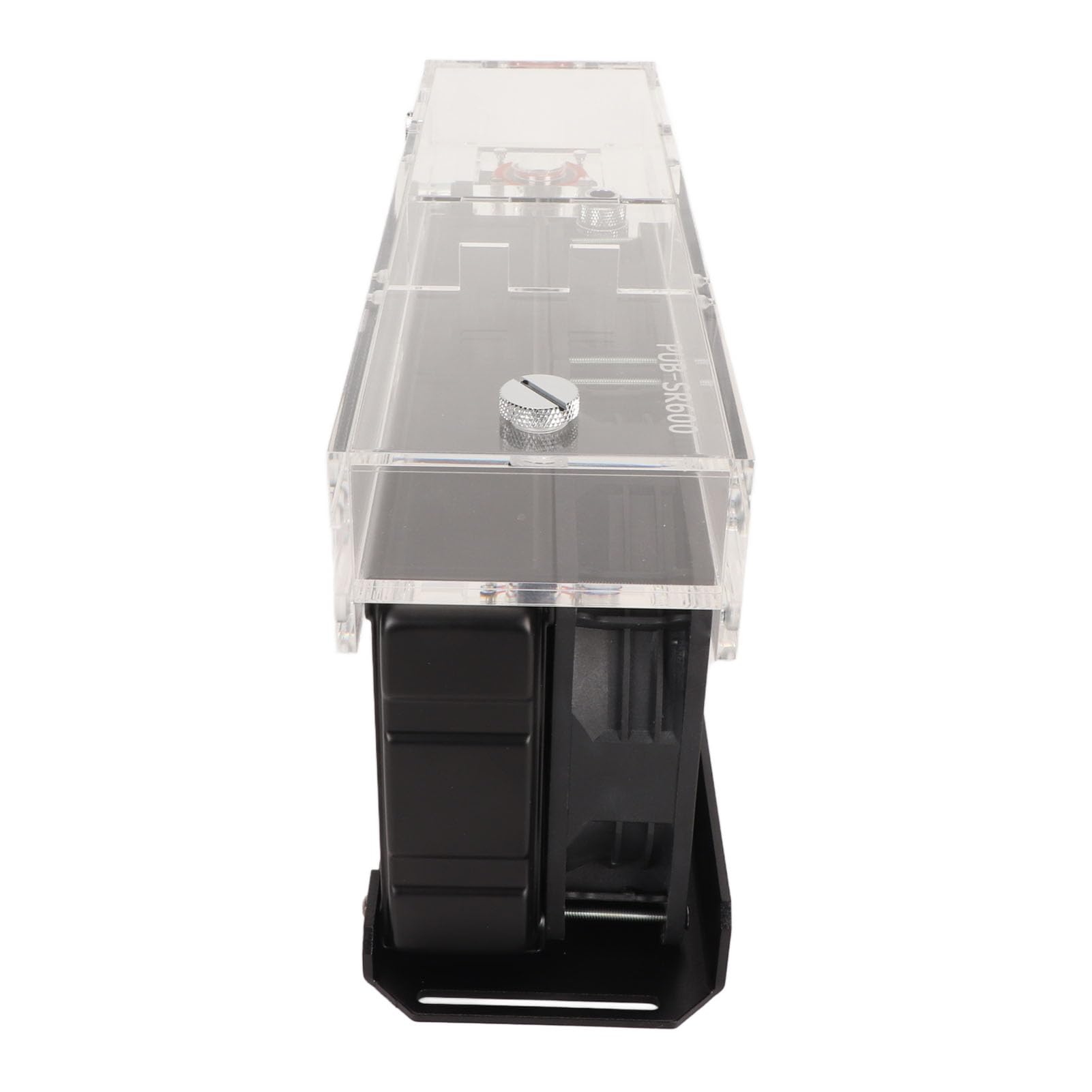 Sorandy Zbiornik na wodę 12 V, 5 A, 25 W, 1100 ml, mini pompa chłodząca wodą, pompa do systemów chłodzenia wodą PC, wentylator 4000 obr./min, zbiornik