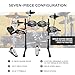 Alesis Turbo Mesh Kit – Electric Drum Set With 100+ Sounds, Quiet Mesh Drum Pads, Drum Sticks, Connection Cables, Drum Lessons