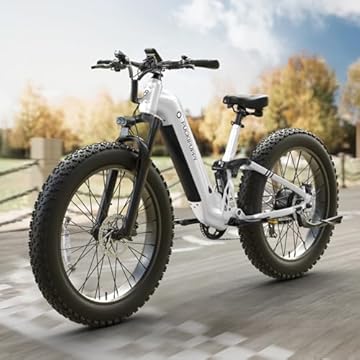 full suspension step through ebike