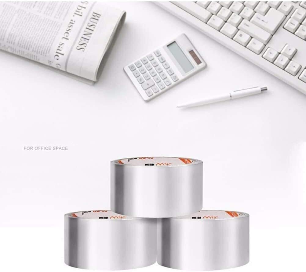 Hochtemperaturbeständiges Klebeband, Isolierband aus hitzebeständigem Aluminium, dickes Klebeband für Hochtemperaturversiegelung, Aluminiumfolie