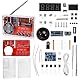 Löten DIY Elektronische Kits Digitalradio,Elektronik Löt Bausatz Radio mit Digitalanzeige und Lademodul für Lötübungs Lehr und Schulelektronik Ausbildung.
