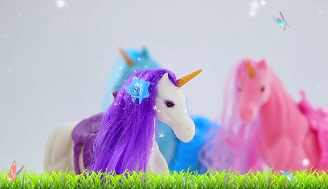 Amazon.com: Liberty Imports Magic Unicorn Play Set: 3 Large
