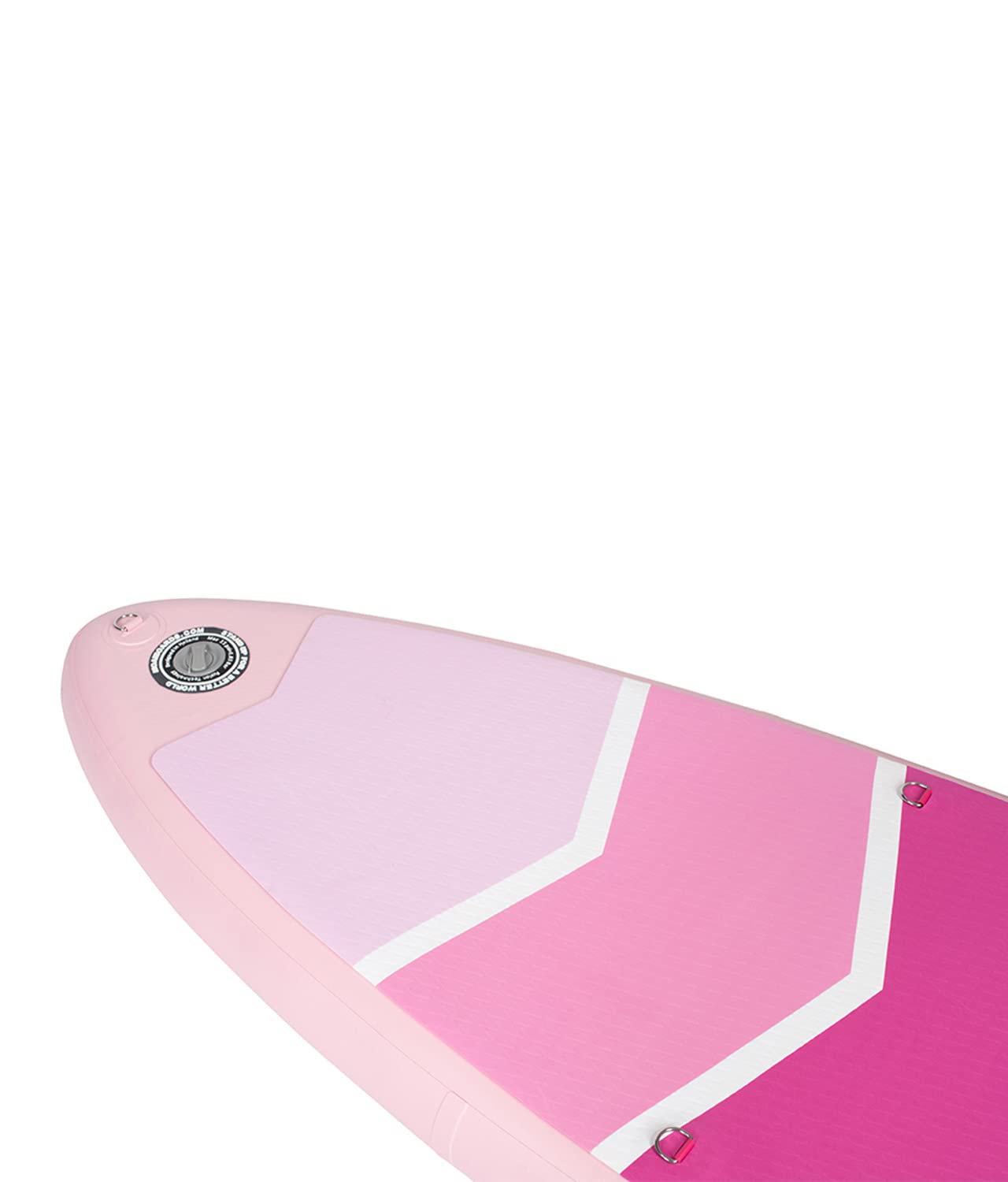 MOAI 10'6" Damen SUP Stand Up Paddle Board – Premium-Paket inklusive Fiberglass Paddel, Tasche, Pumpe und Flosse Aufblasbar Sup Board