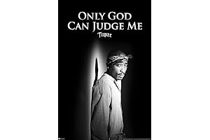 2Pac Posters Only God Can Judge Me: Ultimate 90s Hip Hop Wall Art