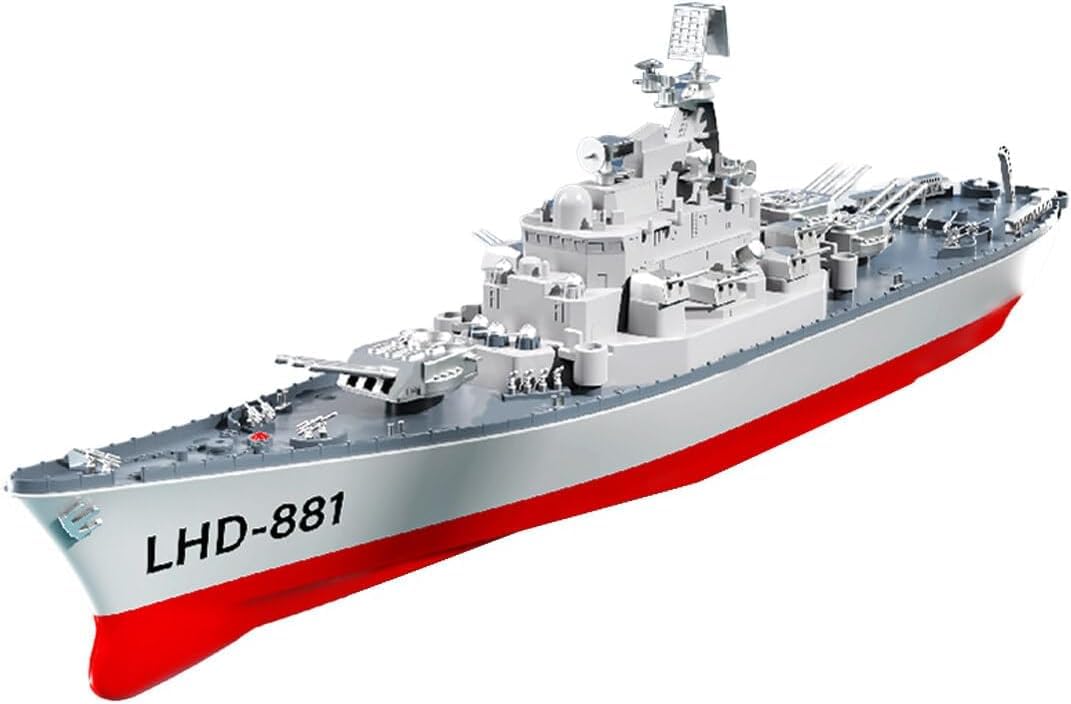 Amazon.co.jp: LHD-881 軍用 RC 戦艦、1:390 2.4G RC 電動高周波ボート Amazon.co.jp: LHD-881 軍用 RC 戦艦、1:390 2.4G RC 電動高周波ボート
