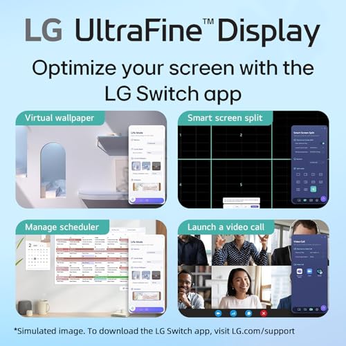Image of LG 27 inch 4K UHD (3840x2160) IPS Monitor, 60Hz, Dynamic Action Sync, Black Stabilizer, HDR10, Reader Mode and Flicker Safe, Anti-Glare, OnScreen Control, HDMI & DisplayPort, Tilt Adjustable, White