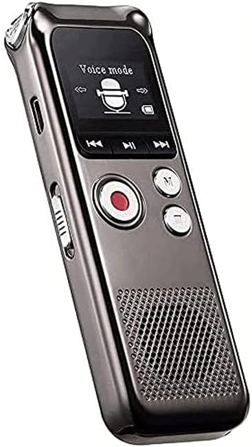 Digital Voice Recorder Voice Activated Recorder for Lectures Meetings Interviews 16GB Audio Recorder Mini Portable Tape Dictaphone USB