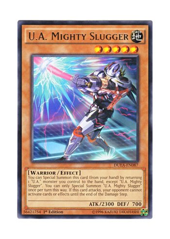 Amazon.co.jp: 遊戯王 英語版 DUEA-EN087 U.A. Mighty Slugger U.A.