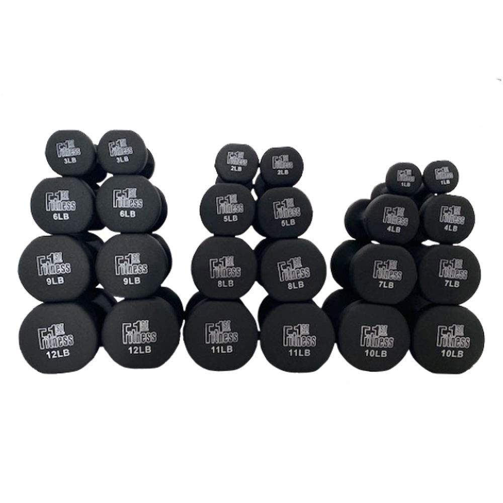 Fitness First Neoprene Dipped Dumbbells (Pairs)