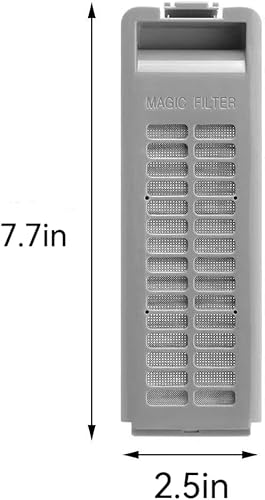 Miniatura 3 de Reemplazo de malla de filtro de pelusa para lavadora SW65V9W se adapta a Samsung SW70SP SW75V9W SW80SP