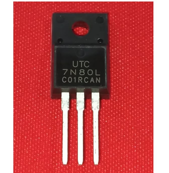 MOSFET 7N80L-C TO220F UTC (Pack of 1) : Amazon.in: Industrial