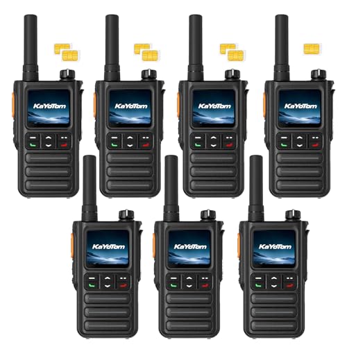 Image of Lifetime Free Rapid GPS Unlimited Range Global Walkie Talkies - Long Range Two Way Radio, IP65 Waterproof, AI Noise Cancellation for Nationwide Outdoor, Logistics, Road Trips & Family (7-Pack)