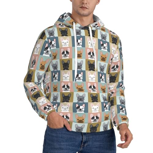 Sweat à capuche bouledogue français le cadeau idéal pour les passionnés de ce pull de sport