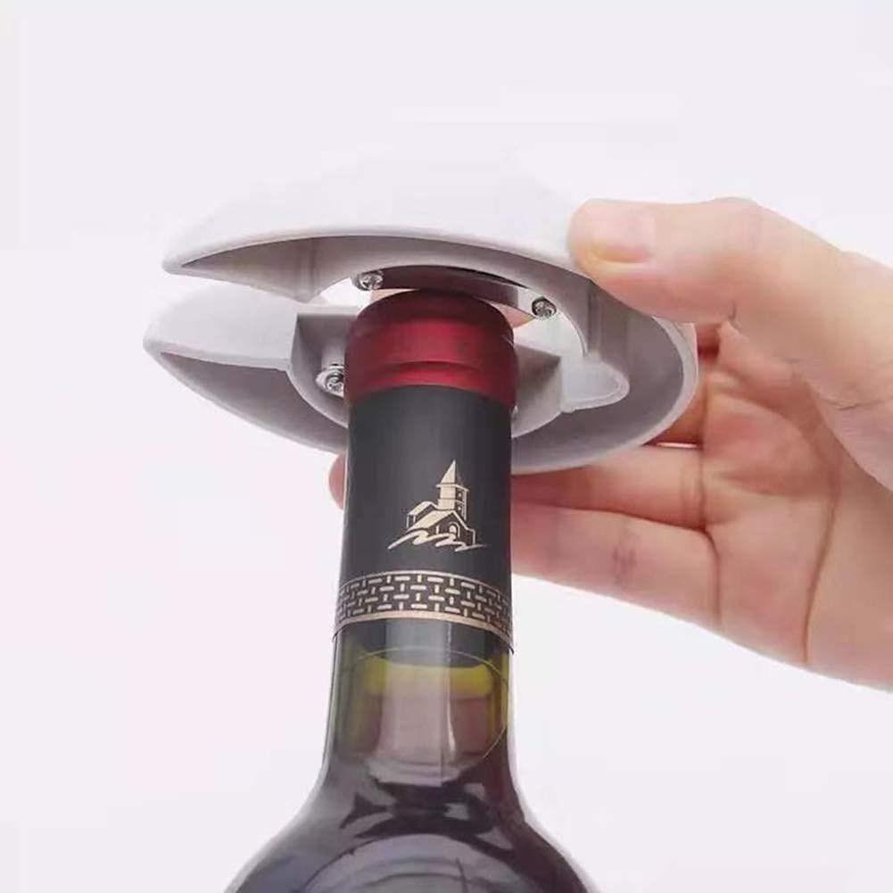 Abre de Vino eléctrico, Botella de Vino eléctrico automático inalámbrico abrelatas de sacacorchos con Cortador de lámina para hogar, Bodega, Fiesta, Bar y como Regalo