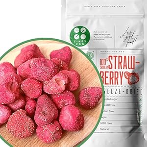 Gevriesdroogd fruit aardbei geheel – gedroogd fruit – gedroogde aardbei – STRAWBERRY WHOLE