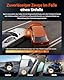 VANTRUE N4S 3 Lens STARVIS 2 Dashcam Auto, 5GHz WiF GPS 1944P+ 1440P+ 2.5K Dash Cam, 3 Channel HDR Nachtsicht Dashcams 10S. Puffer Parkmodus, LTE Optional, Sprachsteuerung, Max 1TB