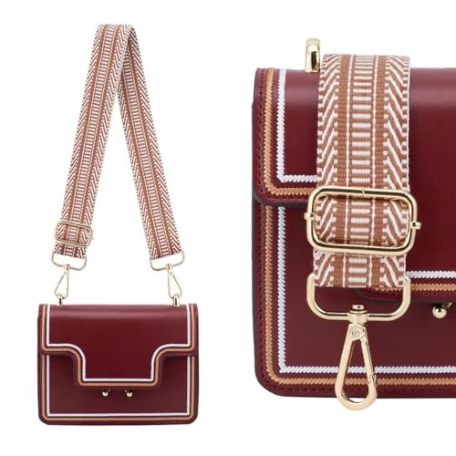 Image of ZOOEASS Wide Shoulder Strap Adjustable Replacement Belt Crossbody Canvas Bag Handbag
